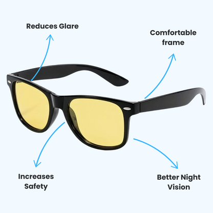 Anti Glare Glasses - Night Drive Glasses for Drivers